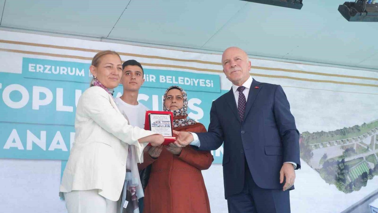 Erzurum Büyükşehir Belediyesinden konut hamlesi