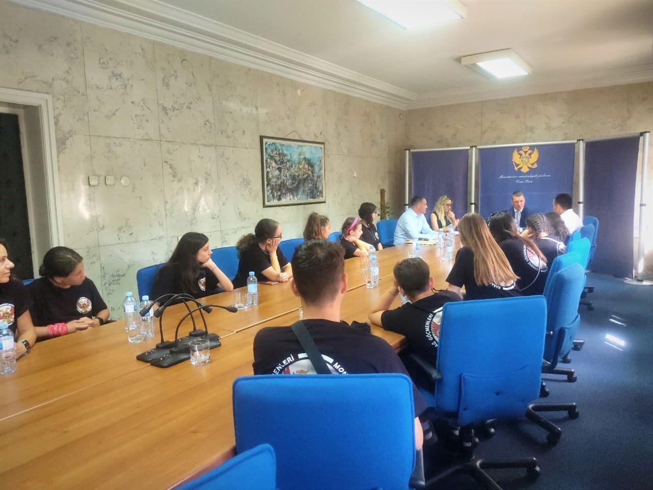 Burhaniyeli gençlerden Karadağ çıkarması