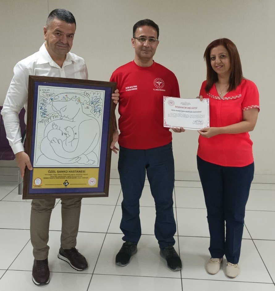 SANKO Üniversitesi Hastanesi’ne “Bebek Dostu Yenidoğan Yoğun Bakım” unvanı
