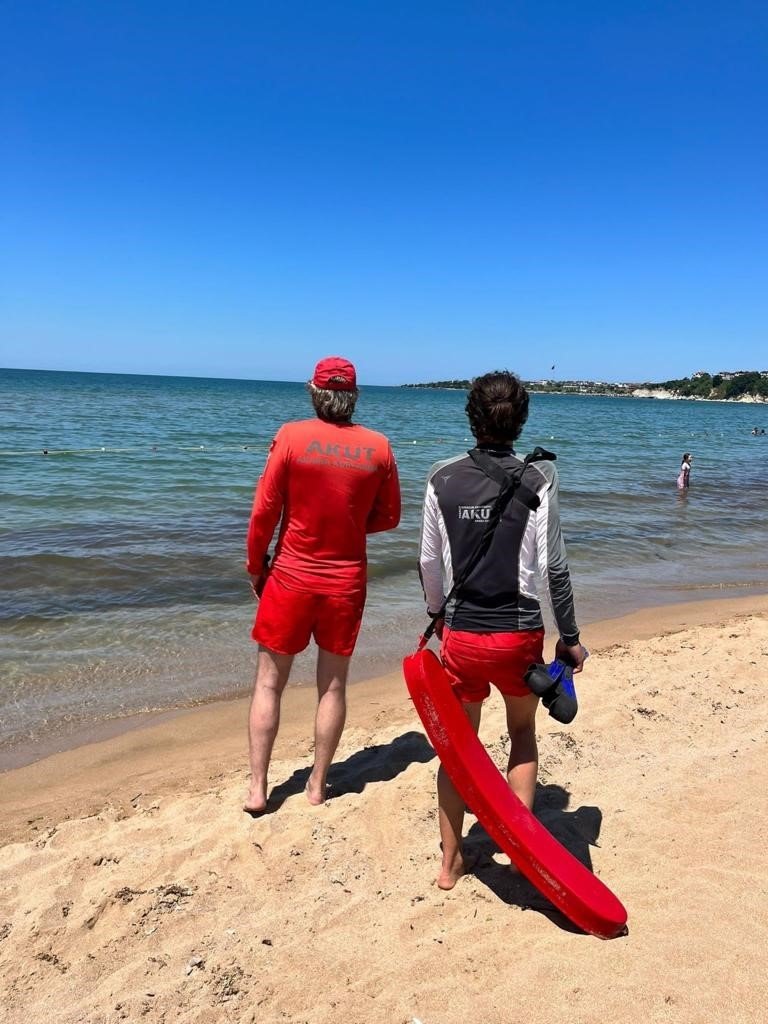 Boğulma tehlikesi geçiren vatandaşlar böyle kurtarıldı