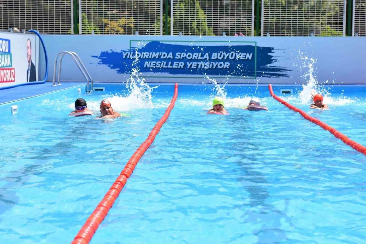Yıldırım’da yüzme bilmeyen kalmayacak
