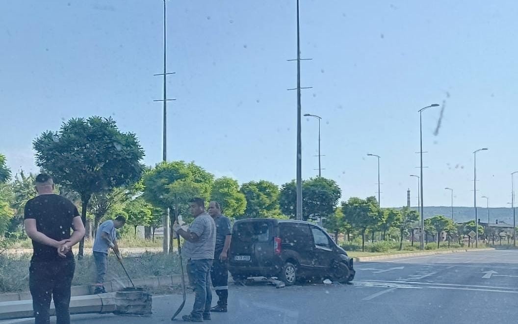 Kdz. Ereğli’de trafik kazası: 1 yaralı