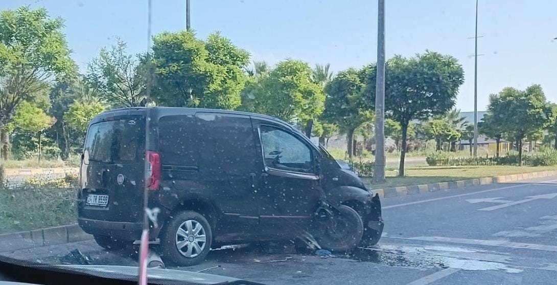 Kdz. Ereğli’de trafik kazası: 1 yaralı