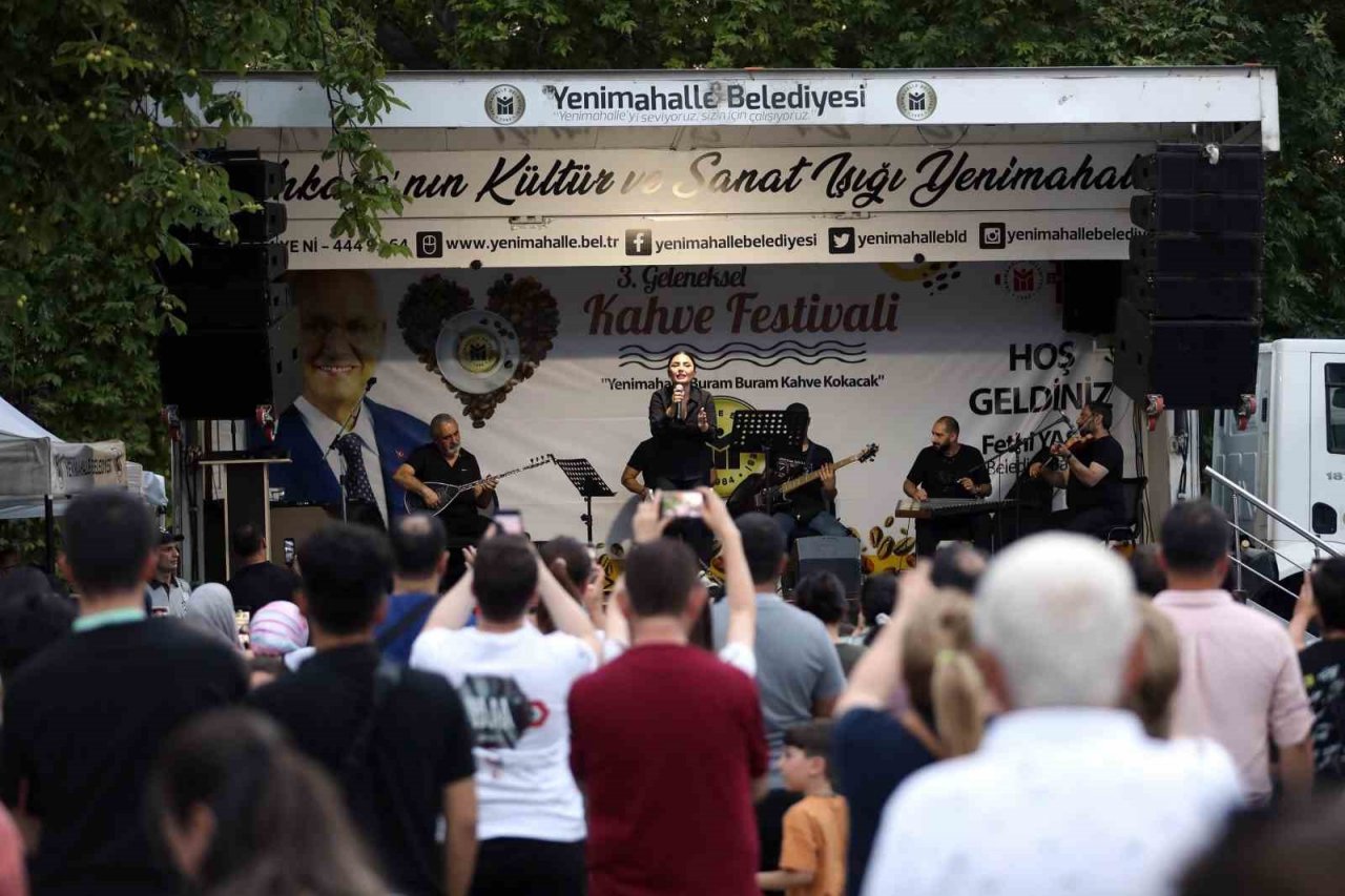 Yenimahalle’de 3. Kahve Festivali düzenlendi
