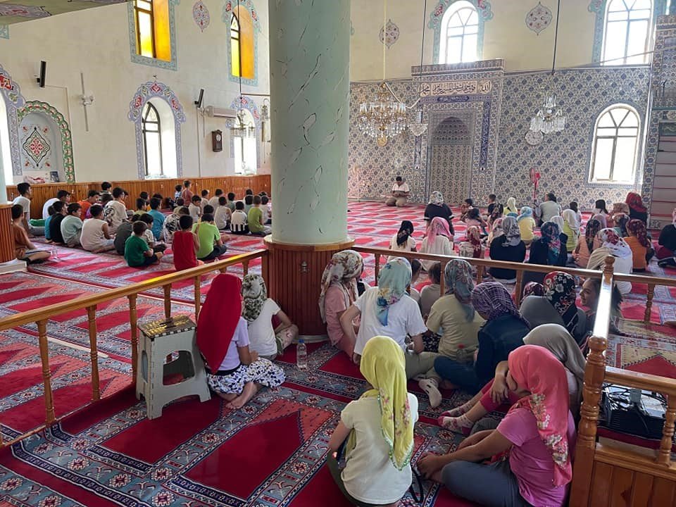 Germencik’te Yaz Kur’an Kursu öğrencilerine seminer verildi