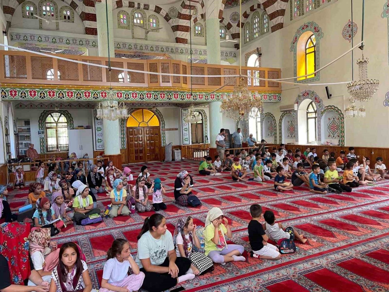 Germencik’te Yaz Kur’an Kursu öğrencilerine seminer verildi