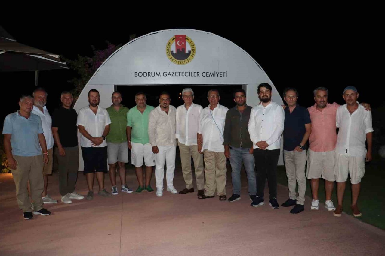 Bodrum’da basın mensupları bir araya geldi