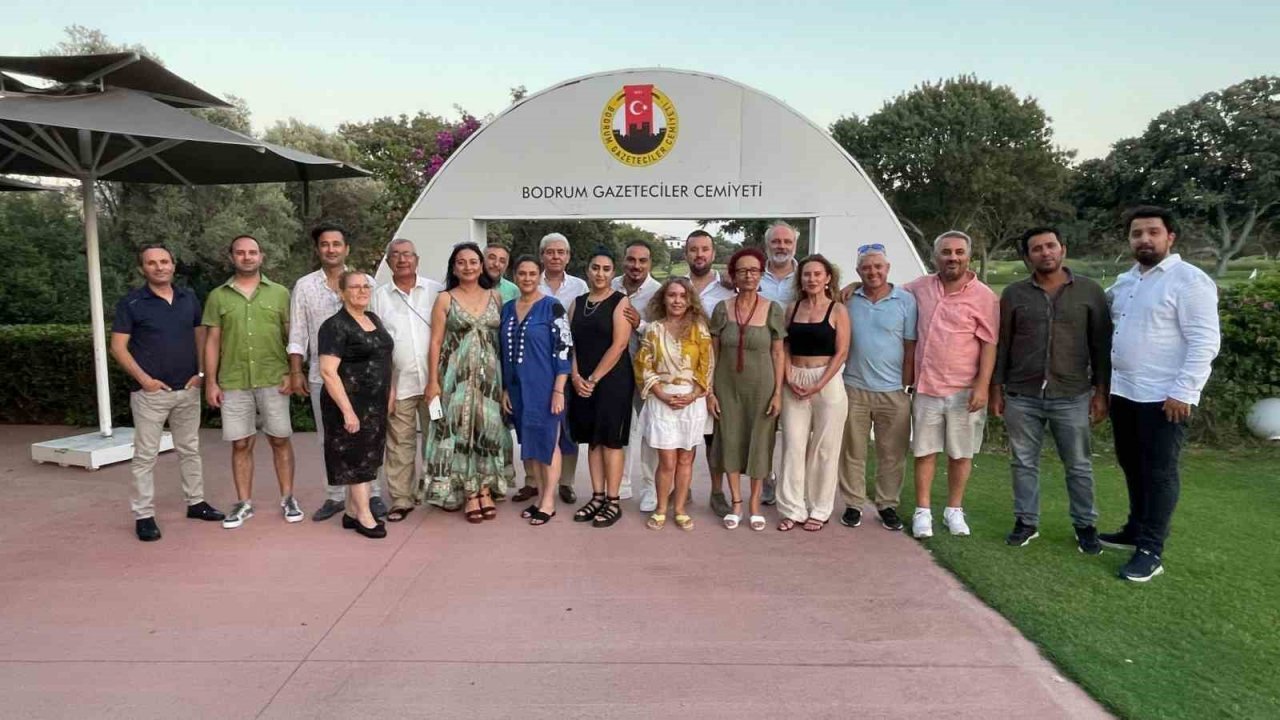 Bodrum’da basın mensupları bir araya geldi