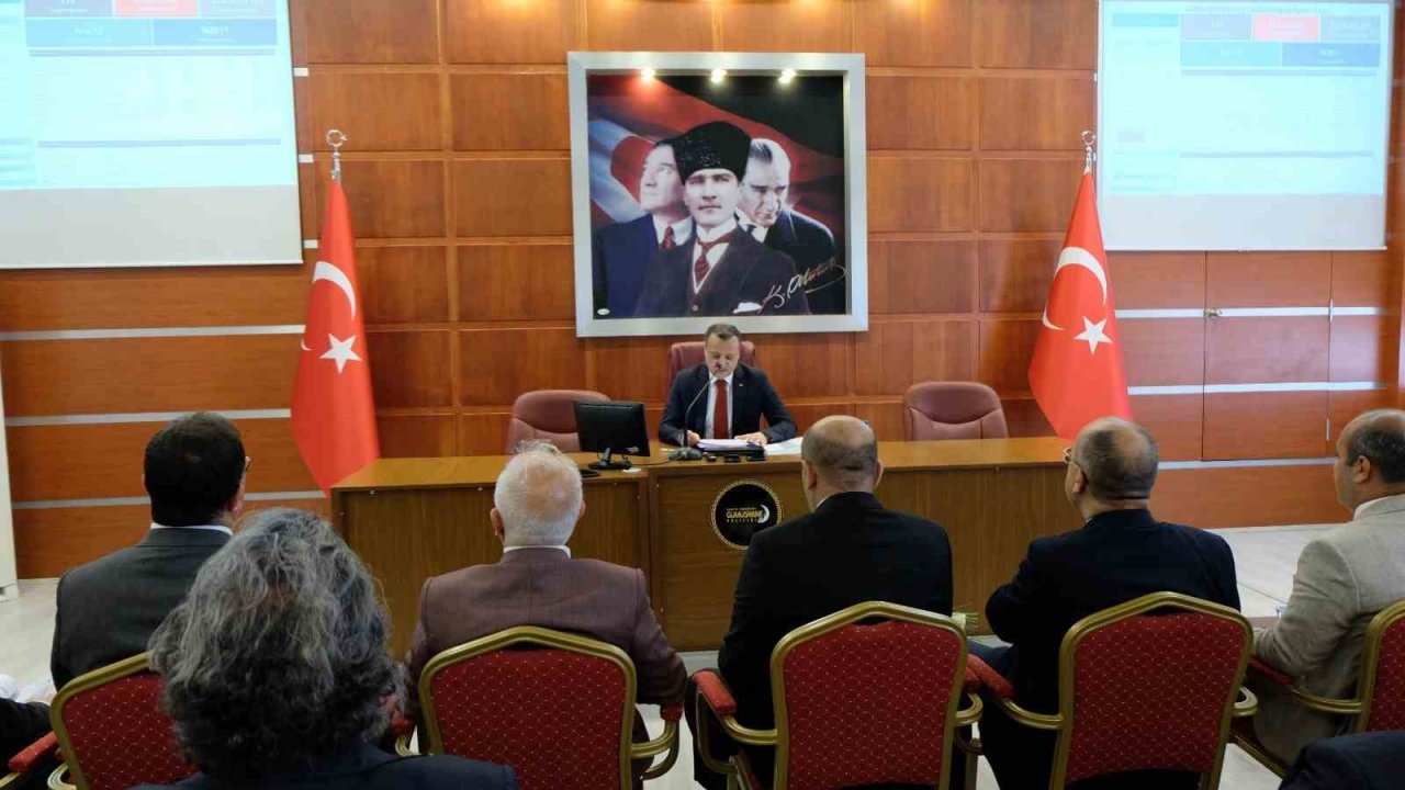 Gümüşhane’de 3.İl Koordinasyon Kurulu toplantısı yapıldı