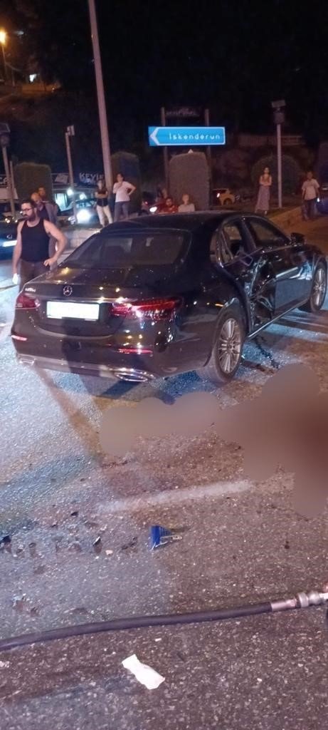 Hatay’da trafik kazası: 1 ölü, 2 yaralı