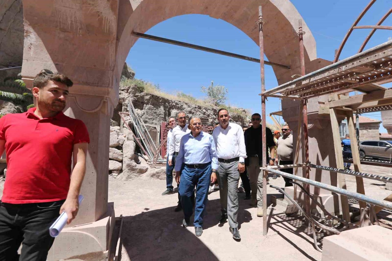 İnanç Turizmine Katkı Sağlayacak İncesu Kent Müzesi’nde İnceleme