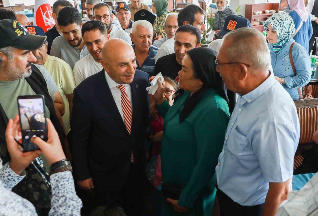 Başkan Altınok şehit ve gazi aileleriyle buluştu