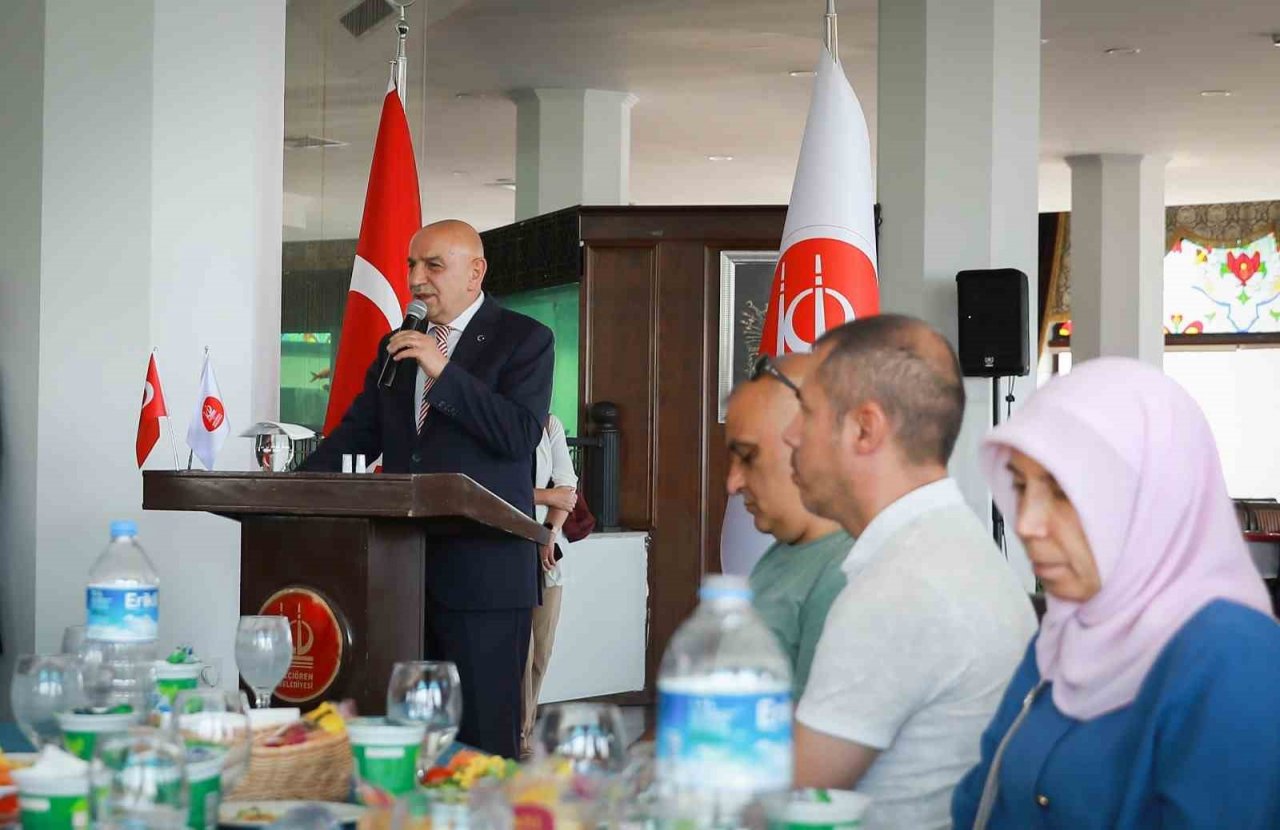 Başkan Altınok şehit ve gazi aileleriyle buluştu