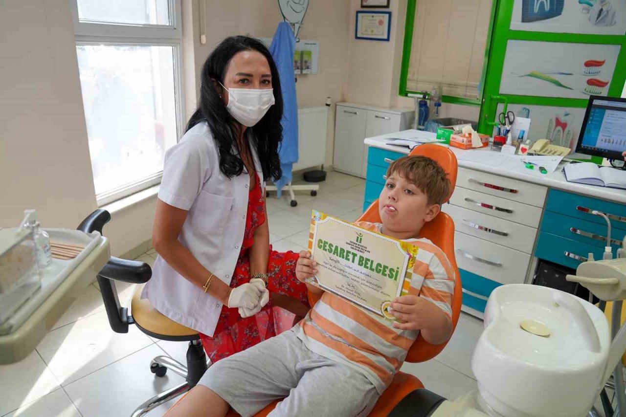 Tepebaşı’nda 72 bin 206 çocuk diş taramasından geçti