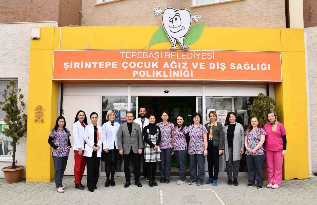 Tepebaşı’nda 72 bin 206 çocuk diş taramasından geçti