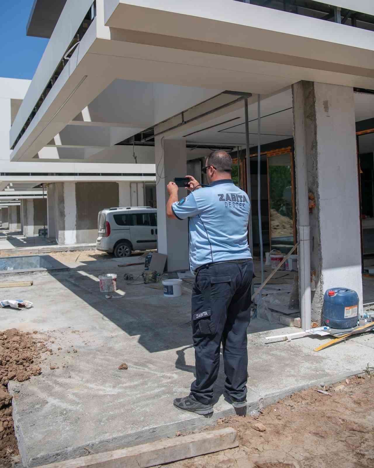 Kusadası’nda inşaat yasaklarına uymayanlara geçit yok