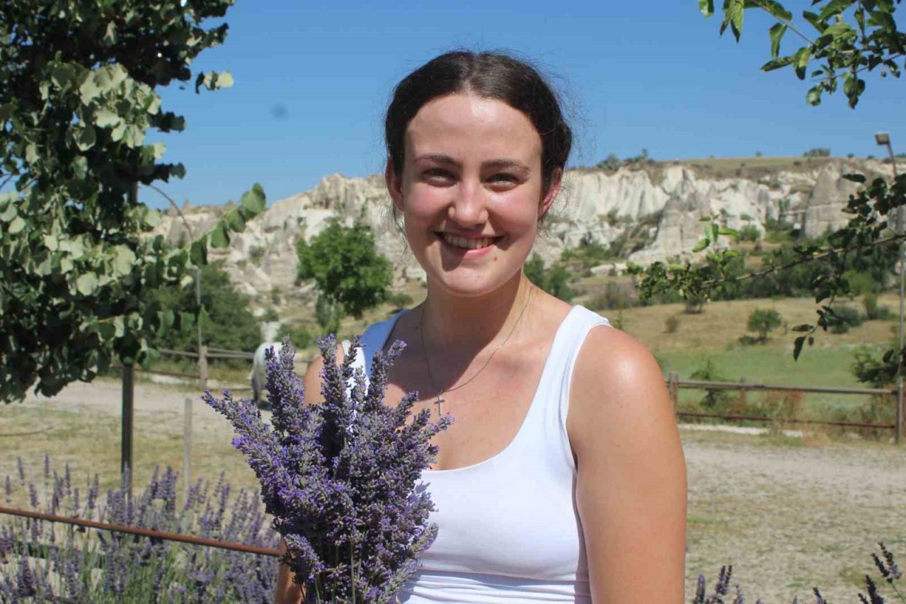 Kapadokya’nın güzelliğine lavanta dopingi