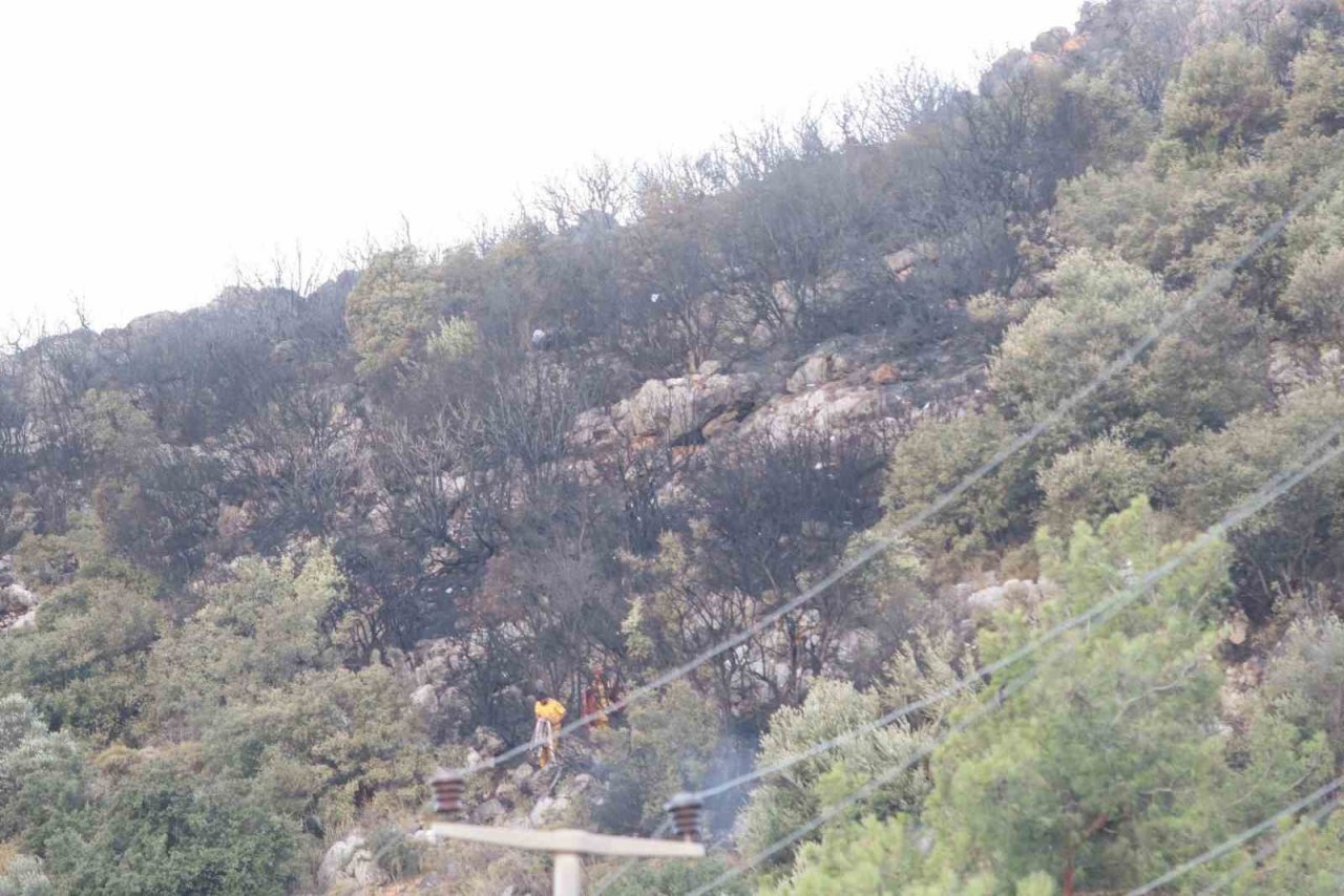 Seydikemer yangını kontrol altına alındı