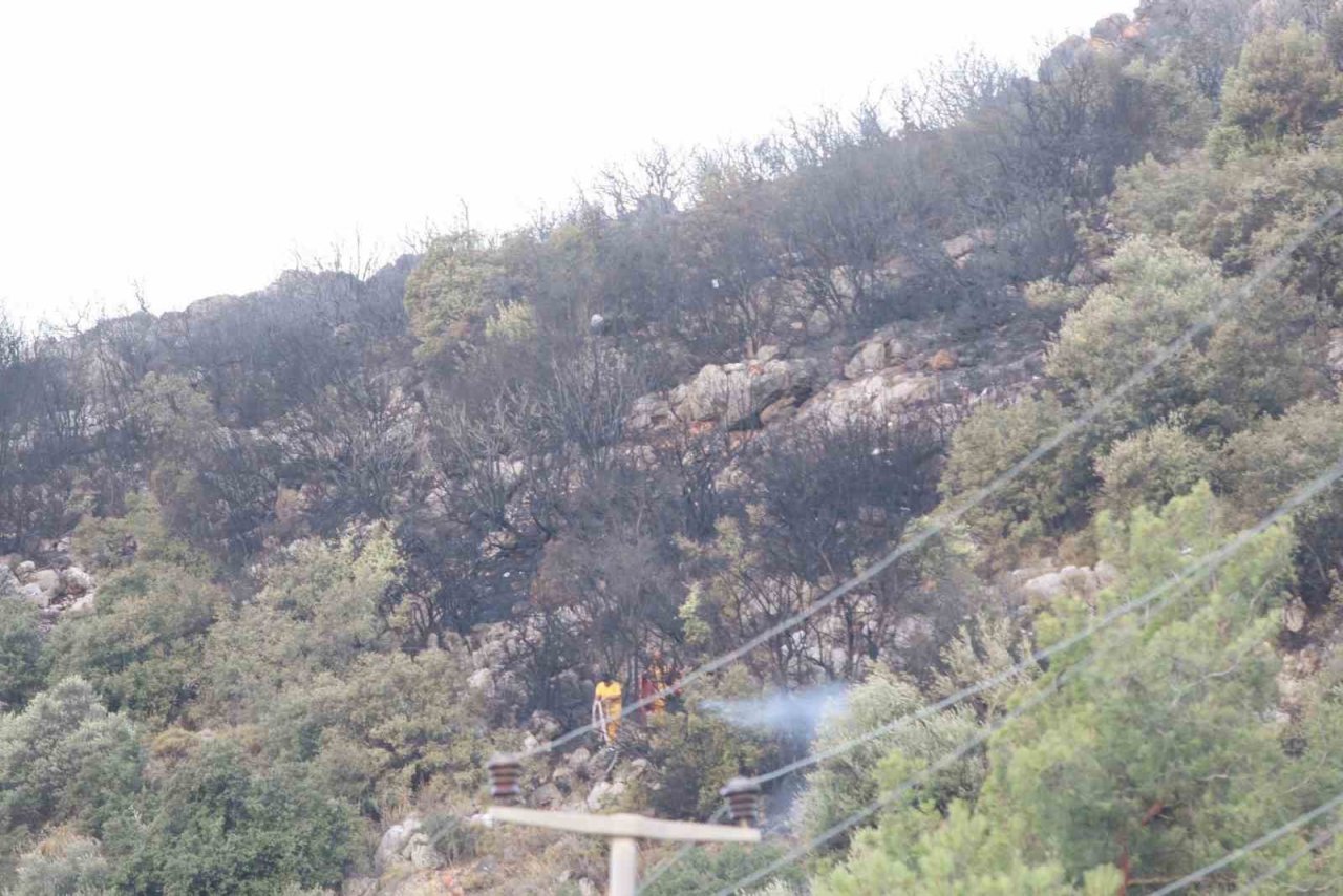 Seydikemer yangını kontrol altına alındı