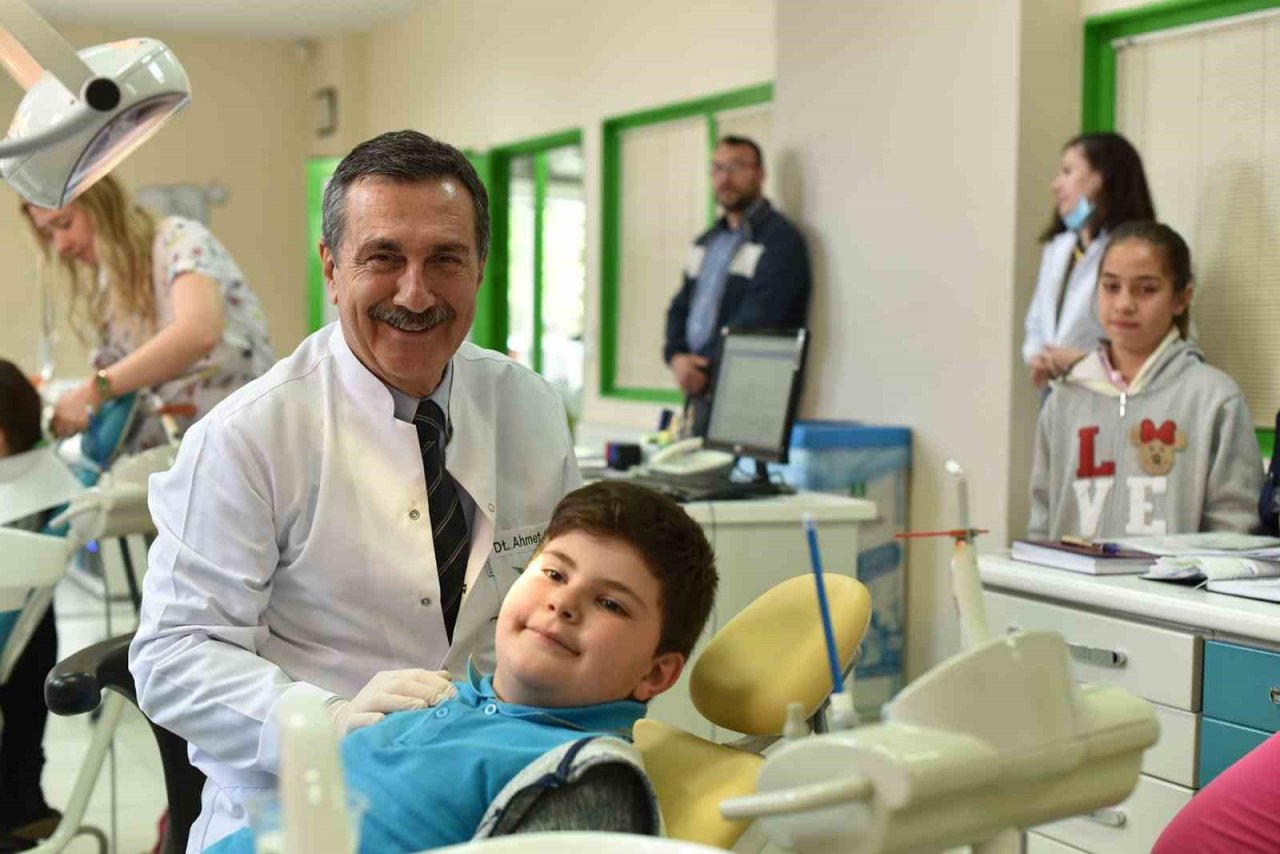 Tepebaşı’nda 72 bin 206 çocuk diş taramasından geçti