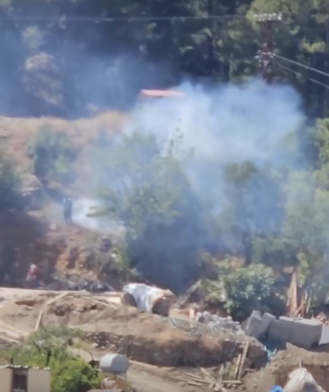 Feke’deki orman yangını erken müdahaleyle büyümeden söndürüldü