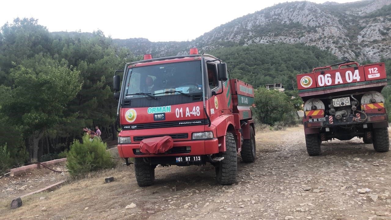 Kozan’da orman yangını