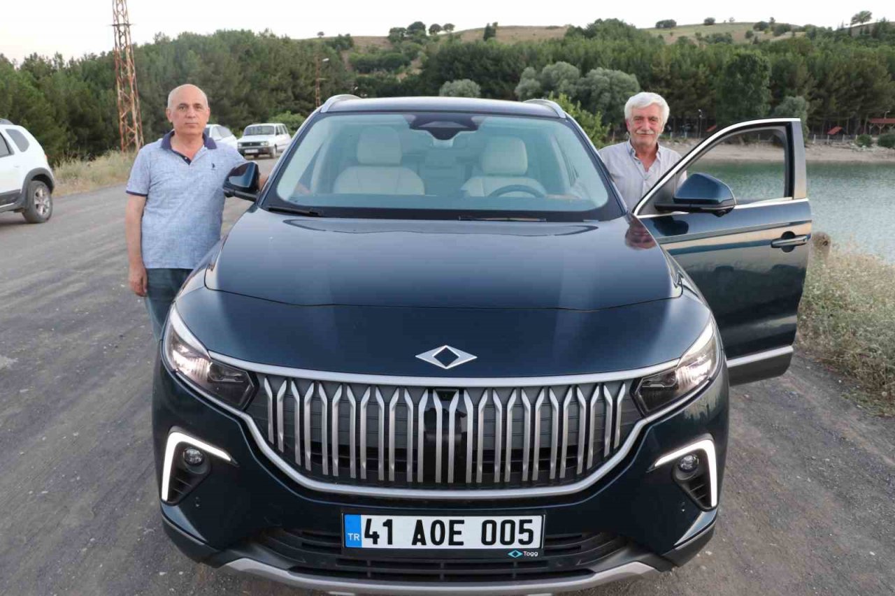 Alpaslan’ın kaşiflerin, TOGG heyecanı