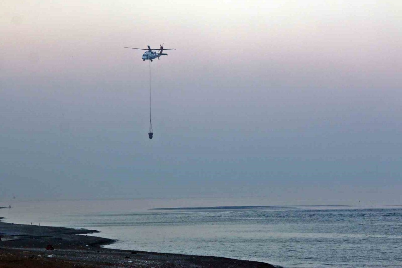 Kemer’deki orman yangını 24 saattir devam ediyor