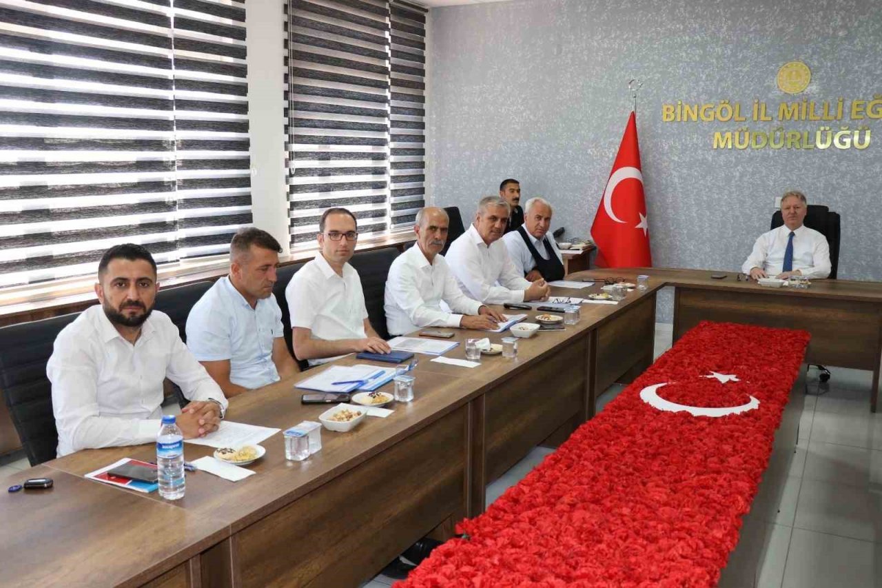 Bingöl’de değerlendirme toplantısı düzenlendi