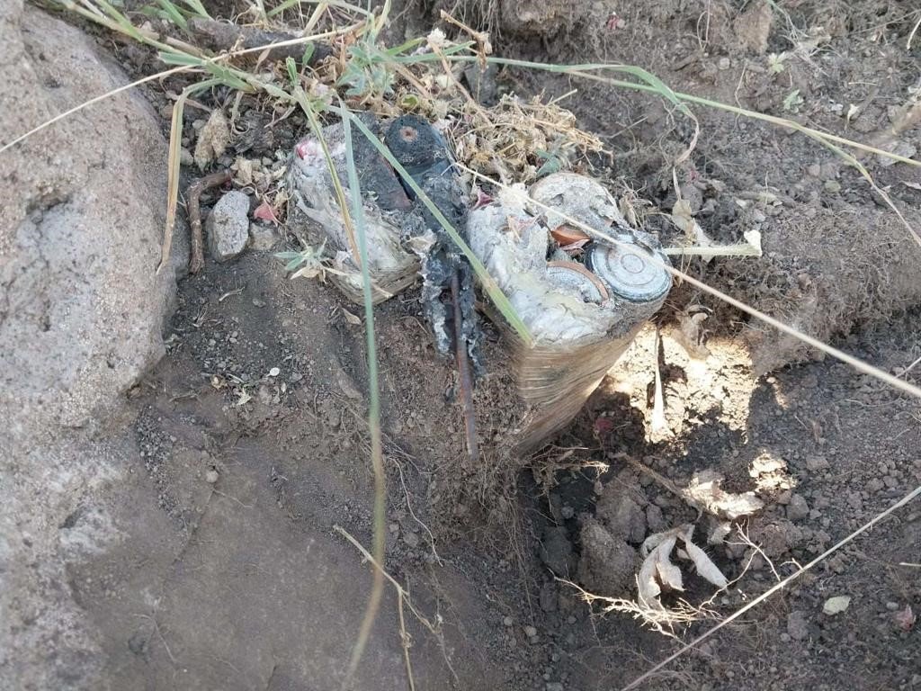 Bingöl’de 55 kilo EYP imha edildi