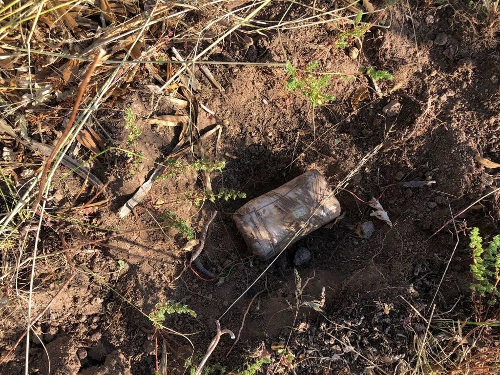 Bingöl’de 55 kilo EYP imha edildi