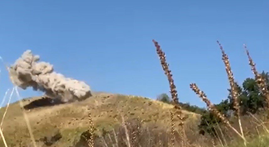 Bingöl’de 55 kilo EYP imha edildi