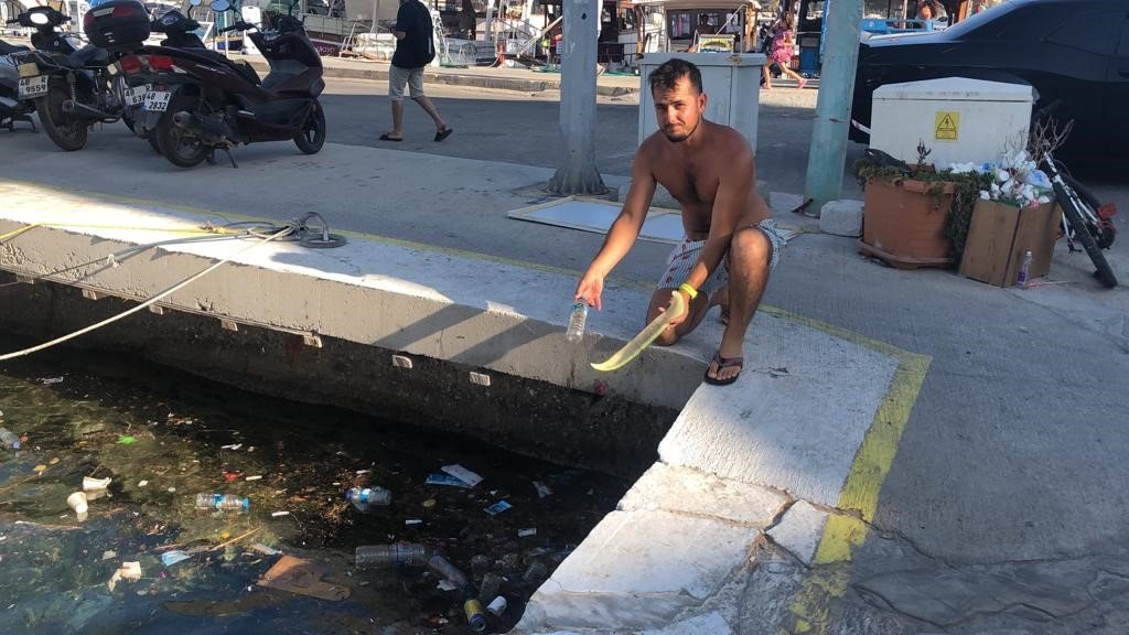 Datça Yat Limanı’nda çevre ve deniz kirliliği