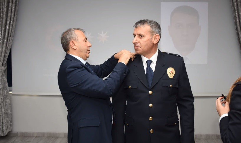 Erzincan emniyeti rütbe terfi töreni düzenledi