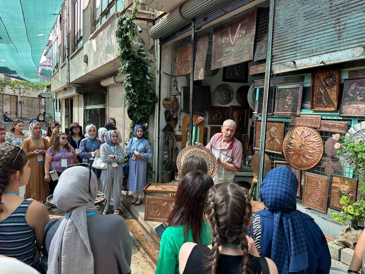 Gençler ’Biz Anadoluyuz’ projesiyle Denizli’yi gezdi