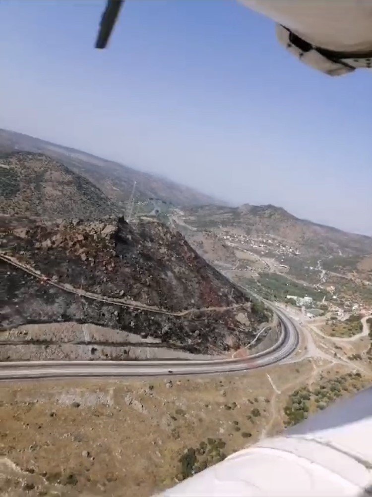 Menemen’de orman yangın kontrol altına alındı