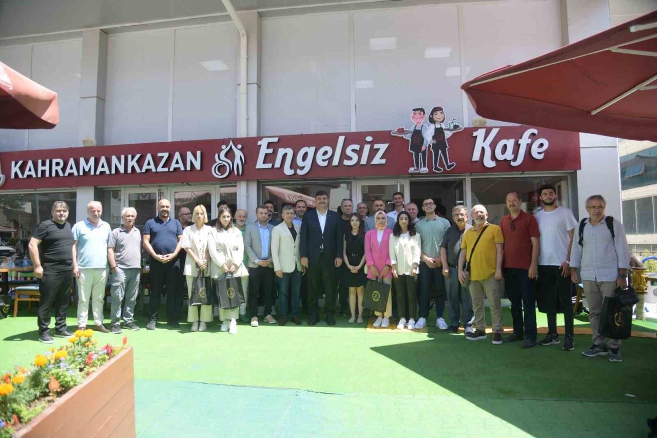Kahramankazan Belediyesi basın mensuplarıyla buluşma etkinliği düzenledi