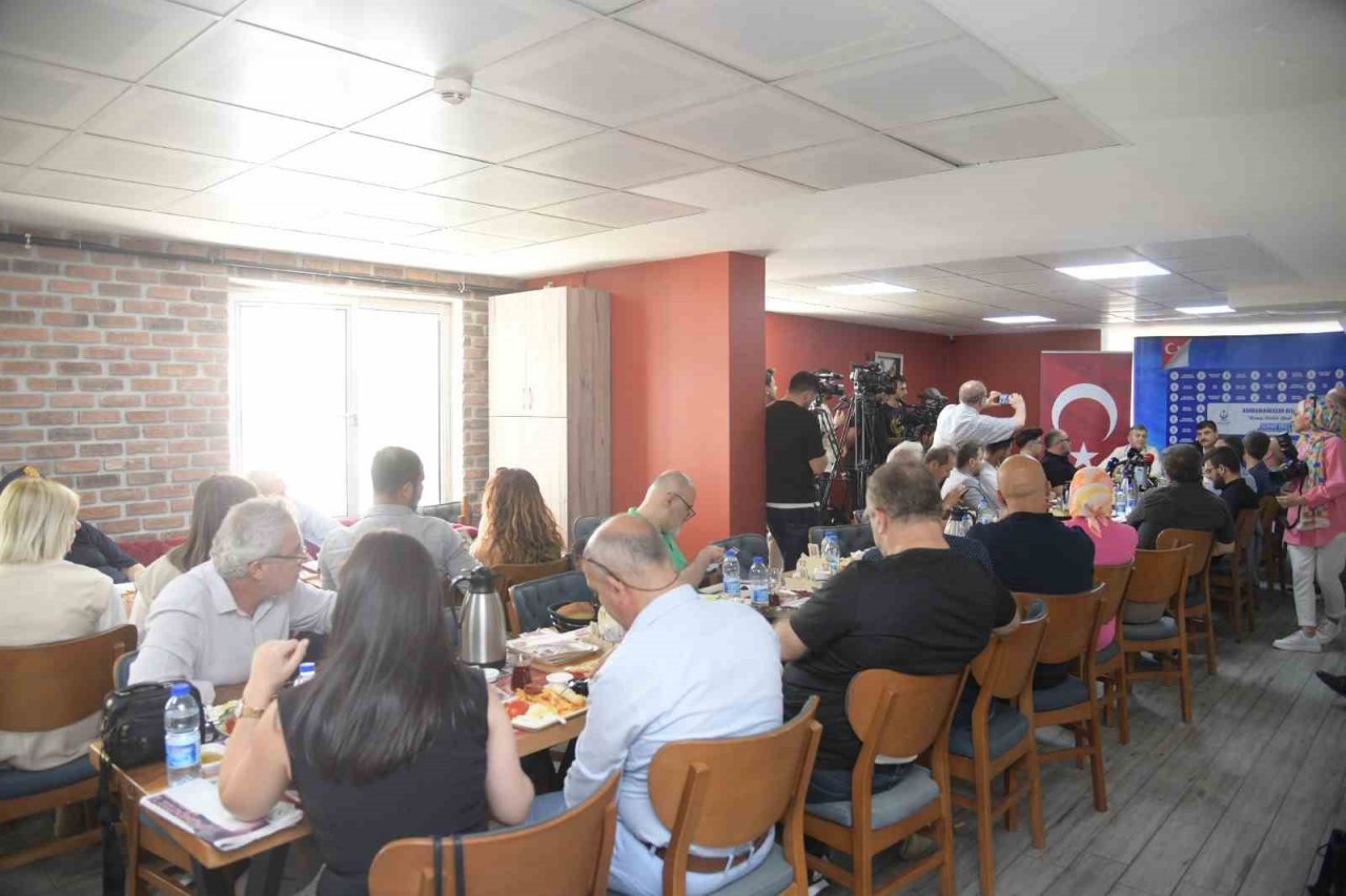 Kahramankazan Belediyesi basın mensuplarıyla buluşma etkinliği düzenledi