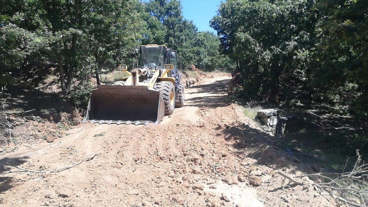 Karesi Belediyesi tarla yollarını açıyor