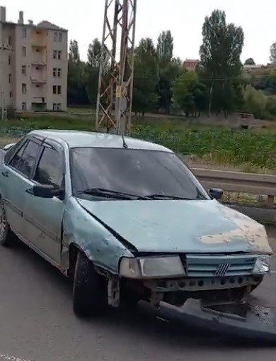 Kars’ta trafik kazası: 1 yaralı