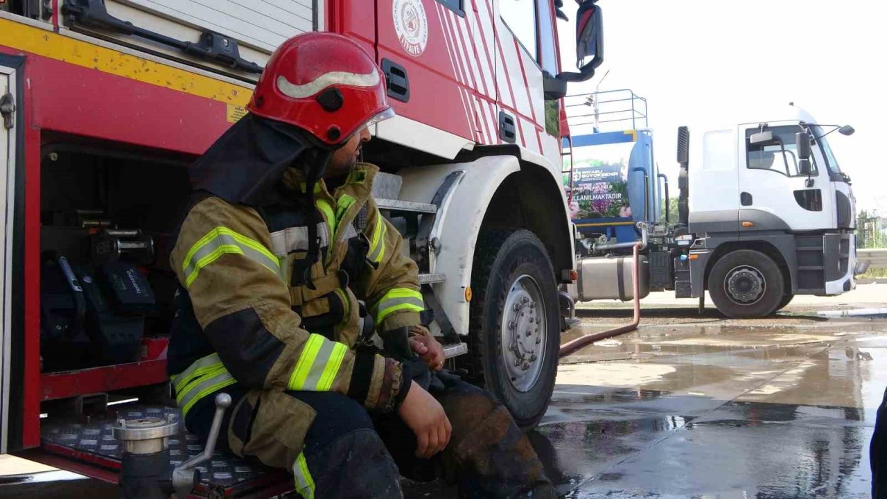 Kimyasal atık malzemelerini soğutma çalışmaları devam ediyor