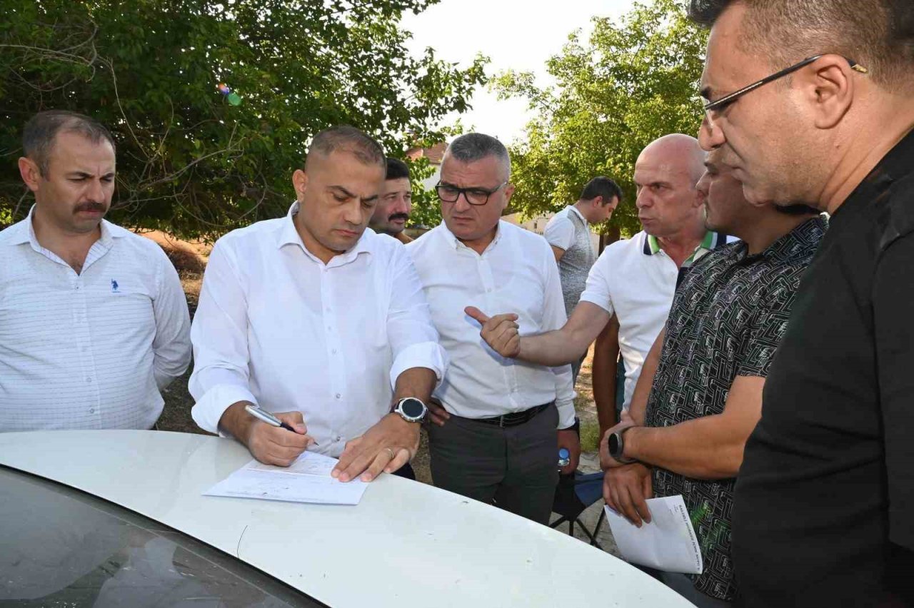 Salihli’nin içme suyuna 3 sondaj kuyusu takviye