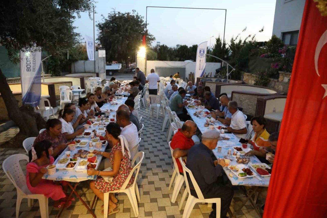 Muharrem ayı orucunun iftar yemeği gerçekleşti
