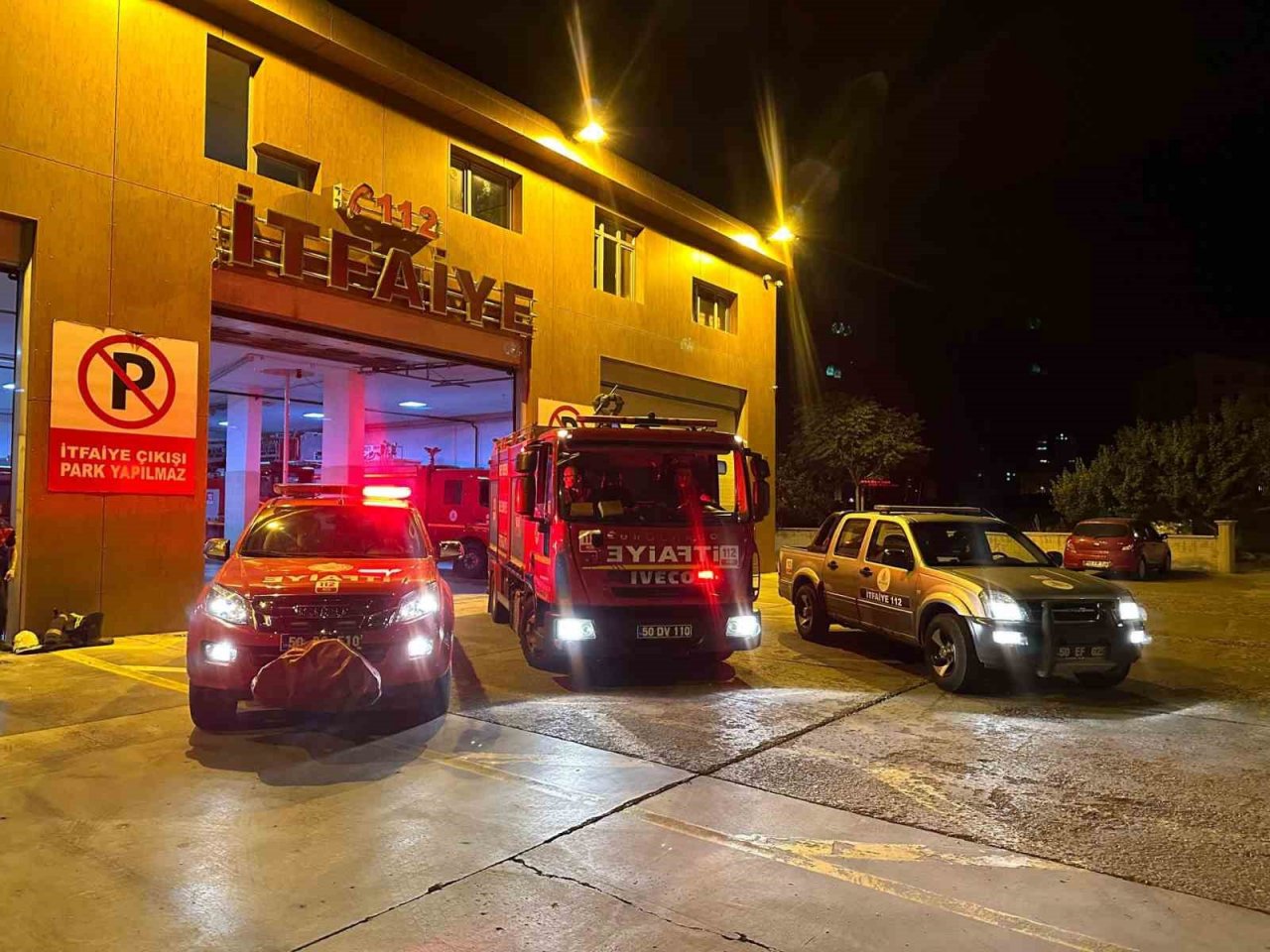 Nevşehir Belediyesi İtfaiye Ekipleri Kemer’e gitti