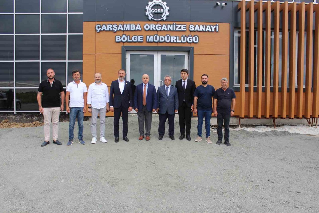 Çarşamba OSB 7 bin 500 kişi istihdam edilecek
