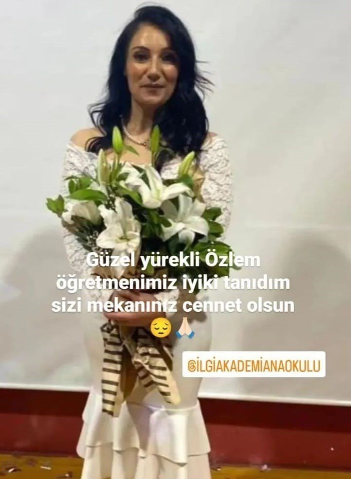 2 çocuk annesi anaokulu müdürüne son veda