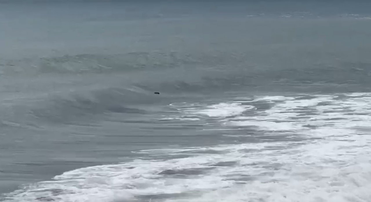 Denizde ceset ihbarı yapıldı, çadır çıktı