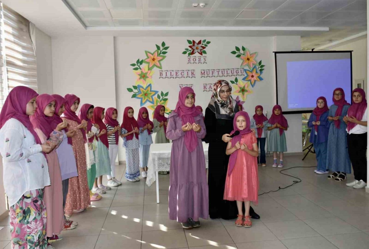 Yatılı Yaz Kur’an Kursu Kampı sona erdi