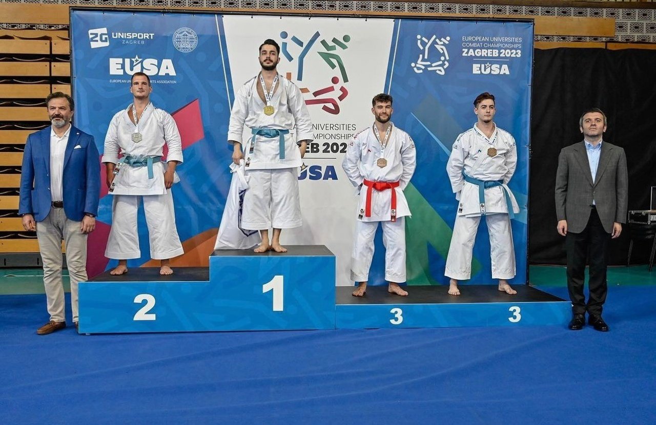 Manavgatlı Kutluhan Duran’dan, Avrupa şampiyonasında çifte altın