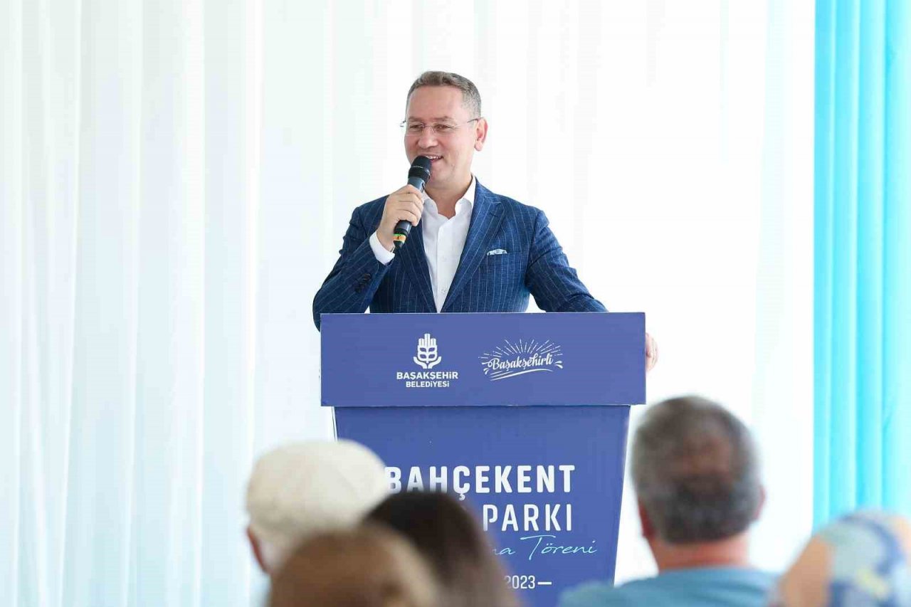 Başakşehir’de Bahçekent Spor Parkı’nın temeli törenle atıldı